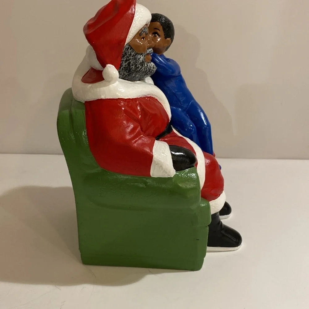 Ceramic Santa “Christmas Wishes” (IM)